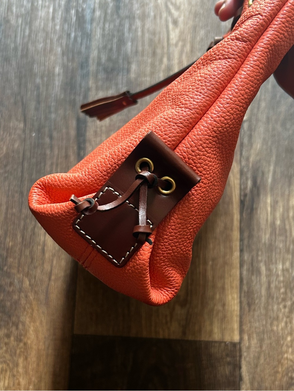 Pebble Grain Leather Tote - Picture 5 of 8